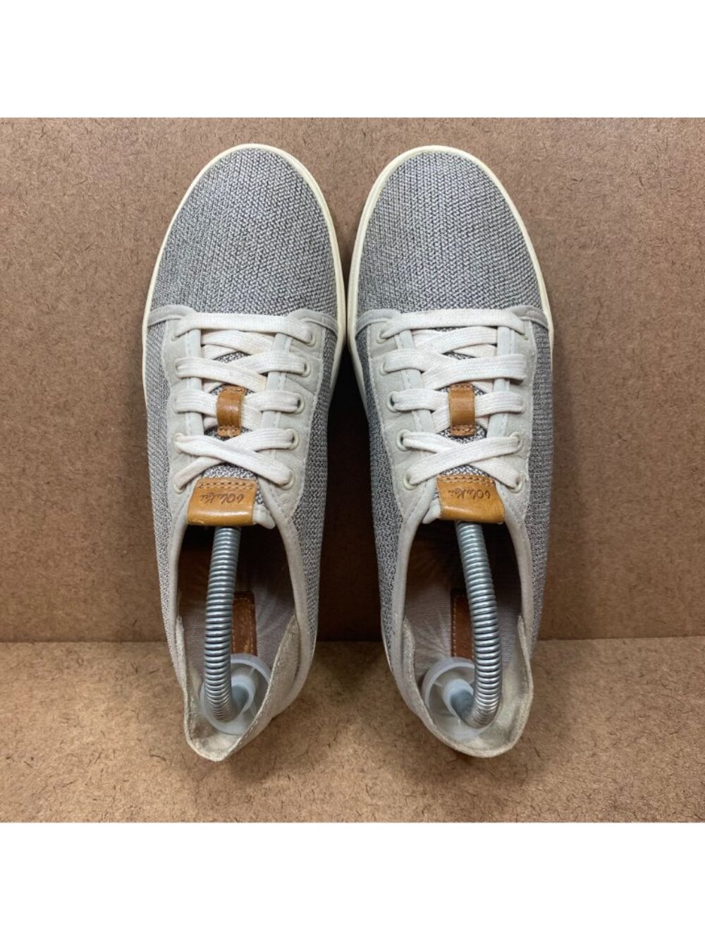 OluKai Womens Pehuea Li Casual Sneakers Size 9 Gray Rubber Sole Textile Upper - Picture 4 of 8
